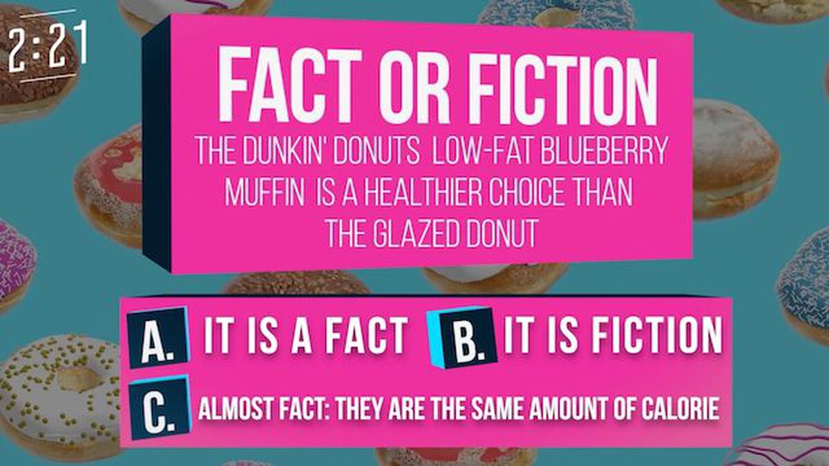 Fact or Fiction Doughnut Edition - Countdown Video and Game image number null